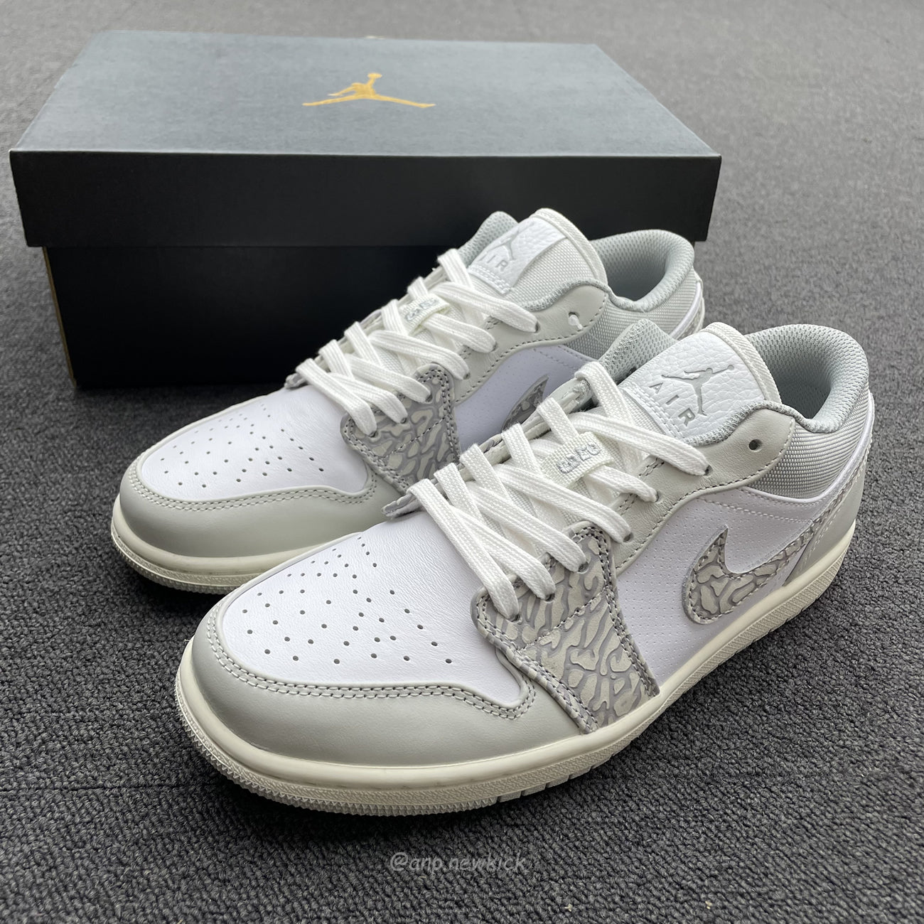 Air Jordan 1 Low PRM Smoke Grey Elephant DH4269-100
