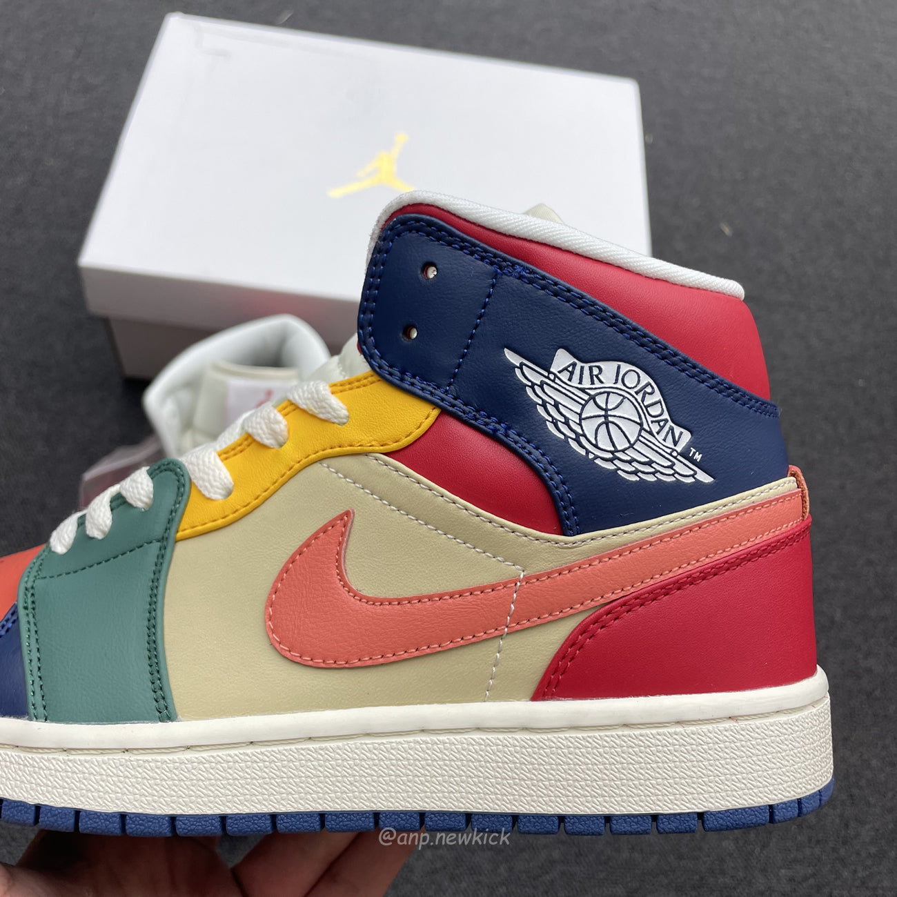 Air Jordan 1 Mid SE Multi Color DN3738-400