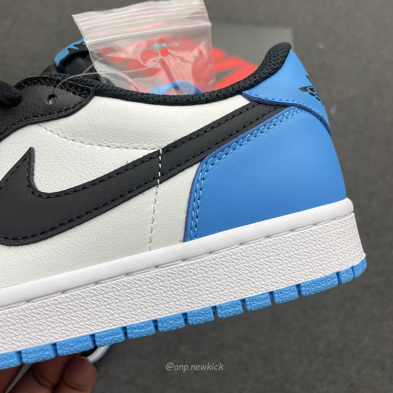 Air Jordan 1 Retro Low OG Black Dark Powder Blue CZ0790-104