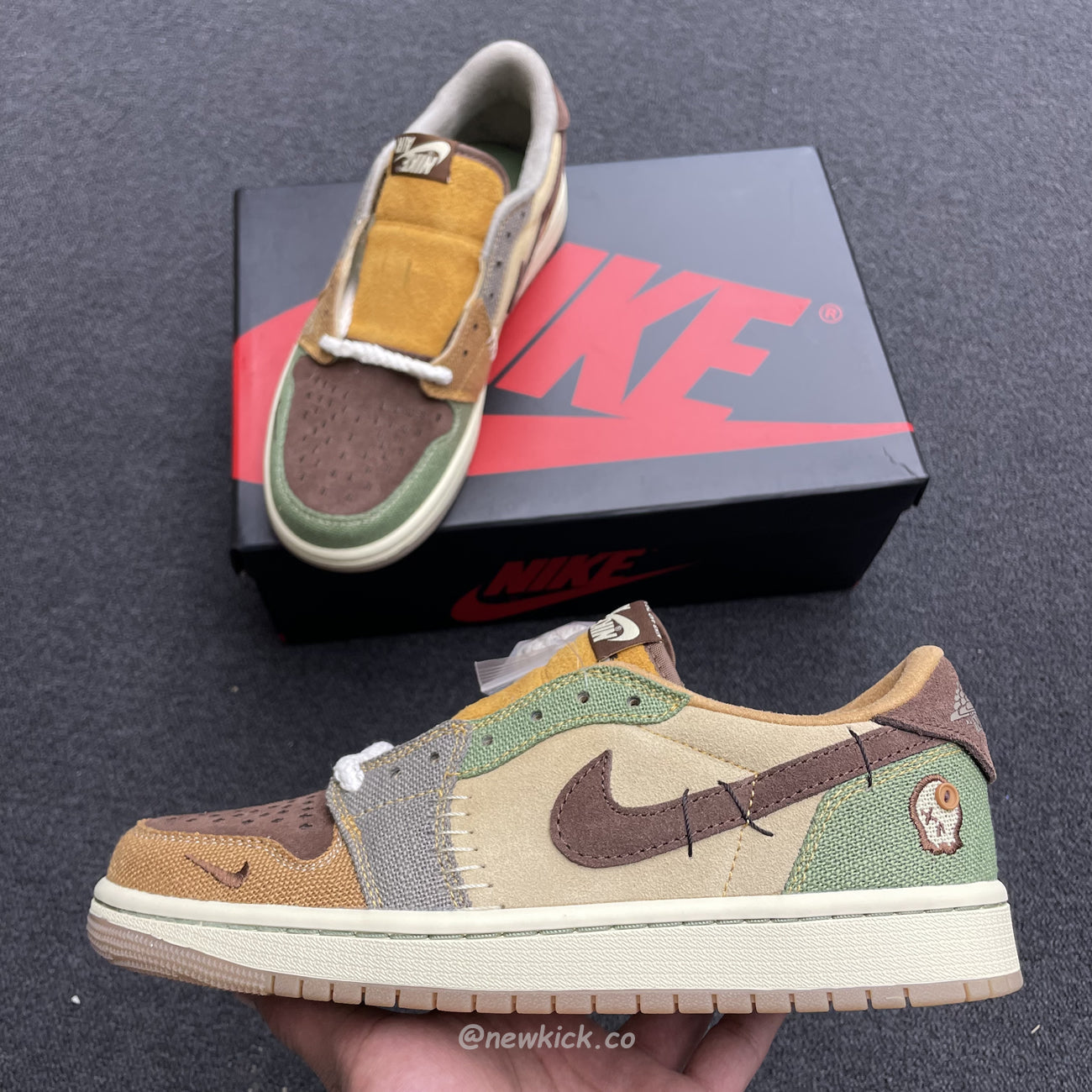 Air Jordan 1 Retro Low OG Zion Williamson Voodoo DZ7292-200