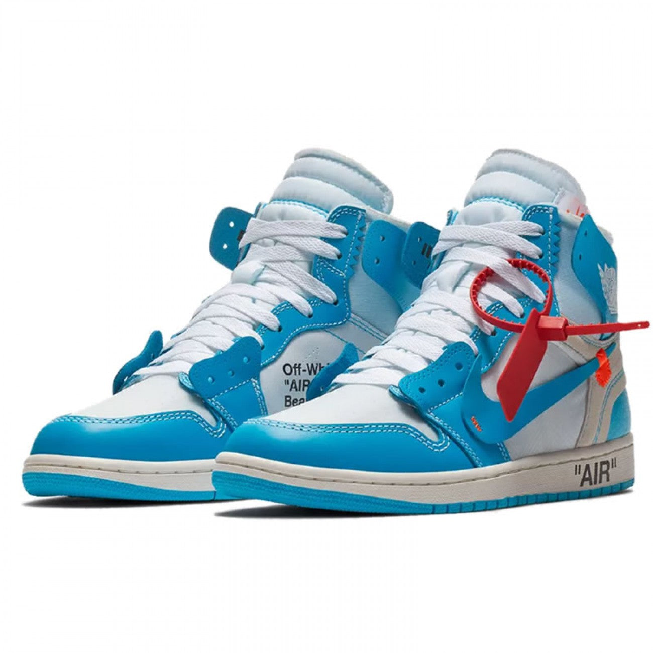 Off-White x Air Jordan 1 UNC OW Release For Sale AQ0818-148