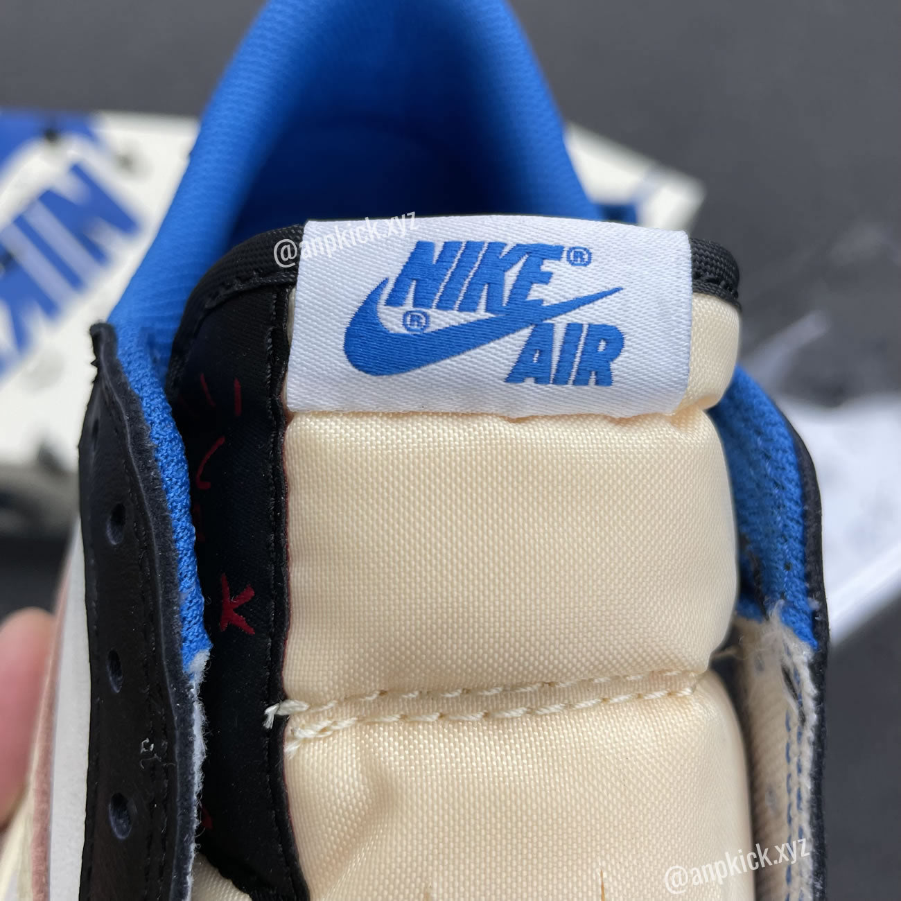 Travis Scott x Air Jordan 1 Retro Low Military Blue Collab With Fragment Cactus Jack Royal DM7866-140