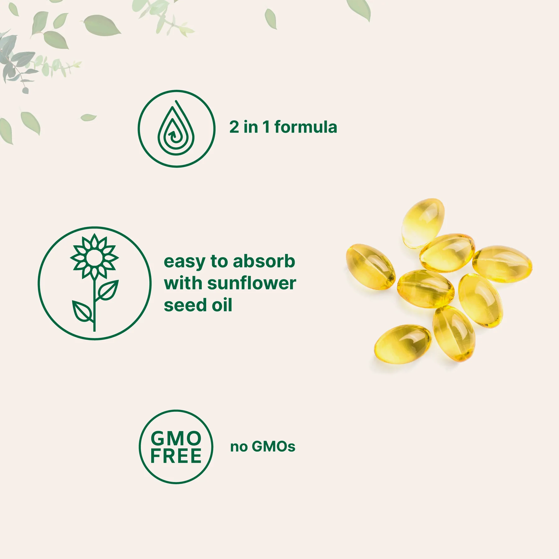 Micro Labs® Vitamin D3 K2 Softgels