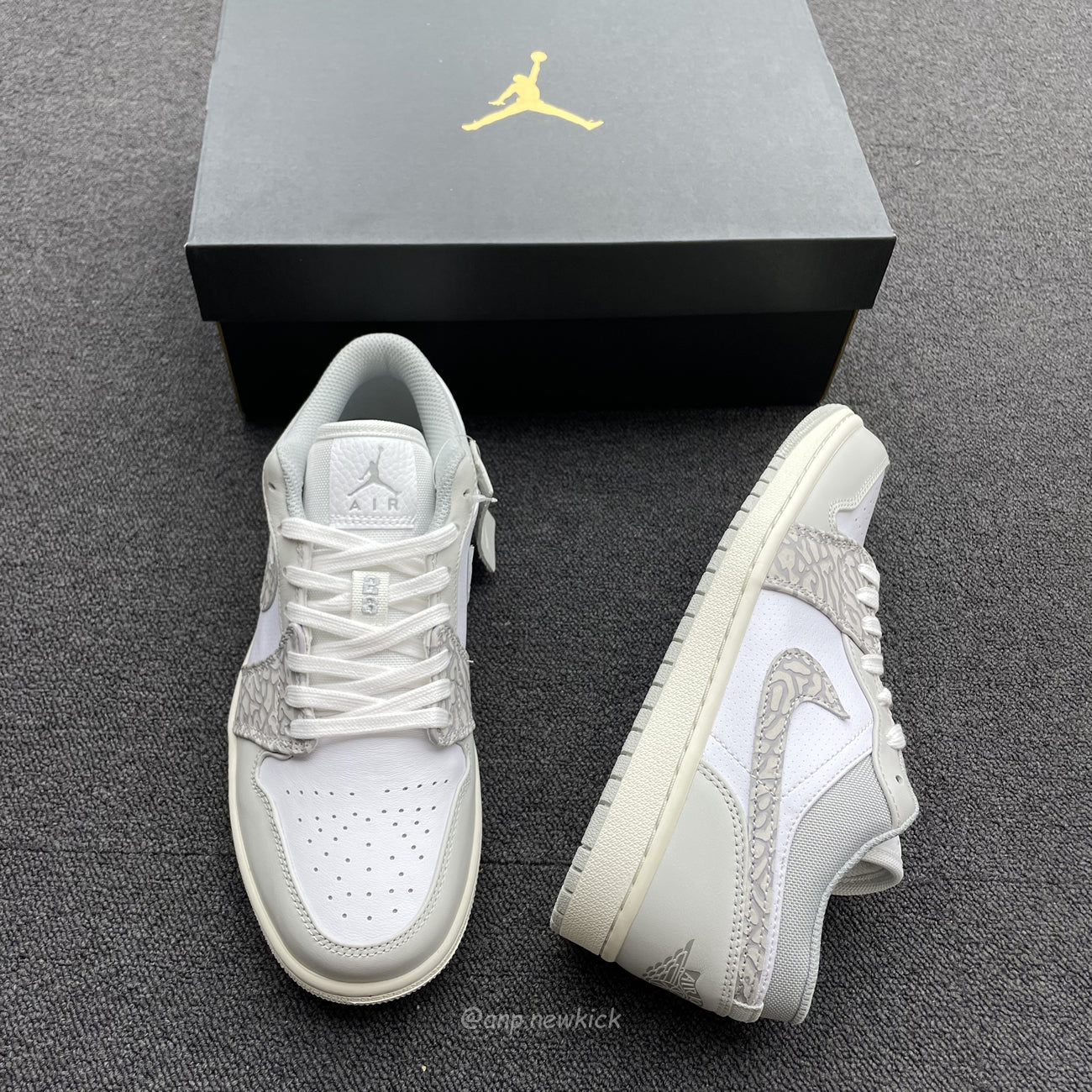 Air Jordan 1 Low PRM Smoke Grey Elephant DH4269-100