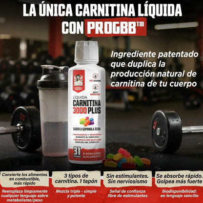 Carnitina Líquida 3000+