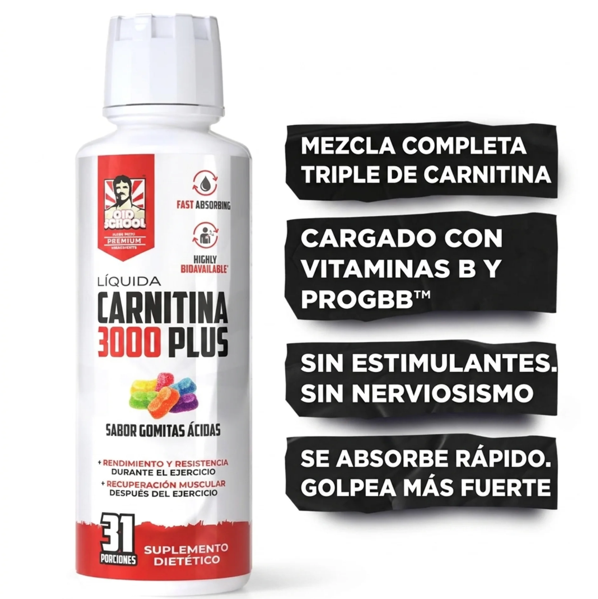 Carnitina Líquida 3000+