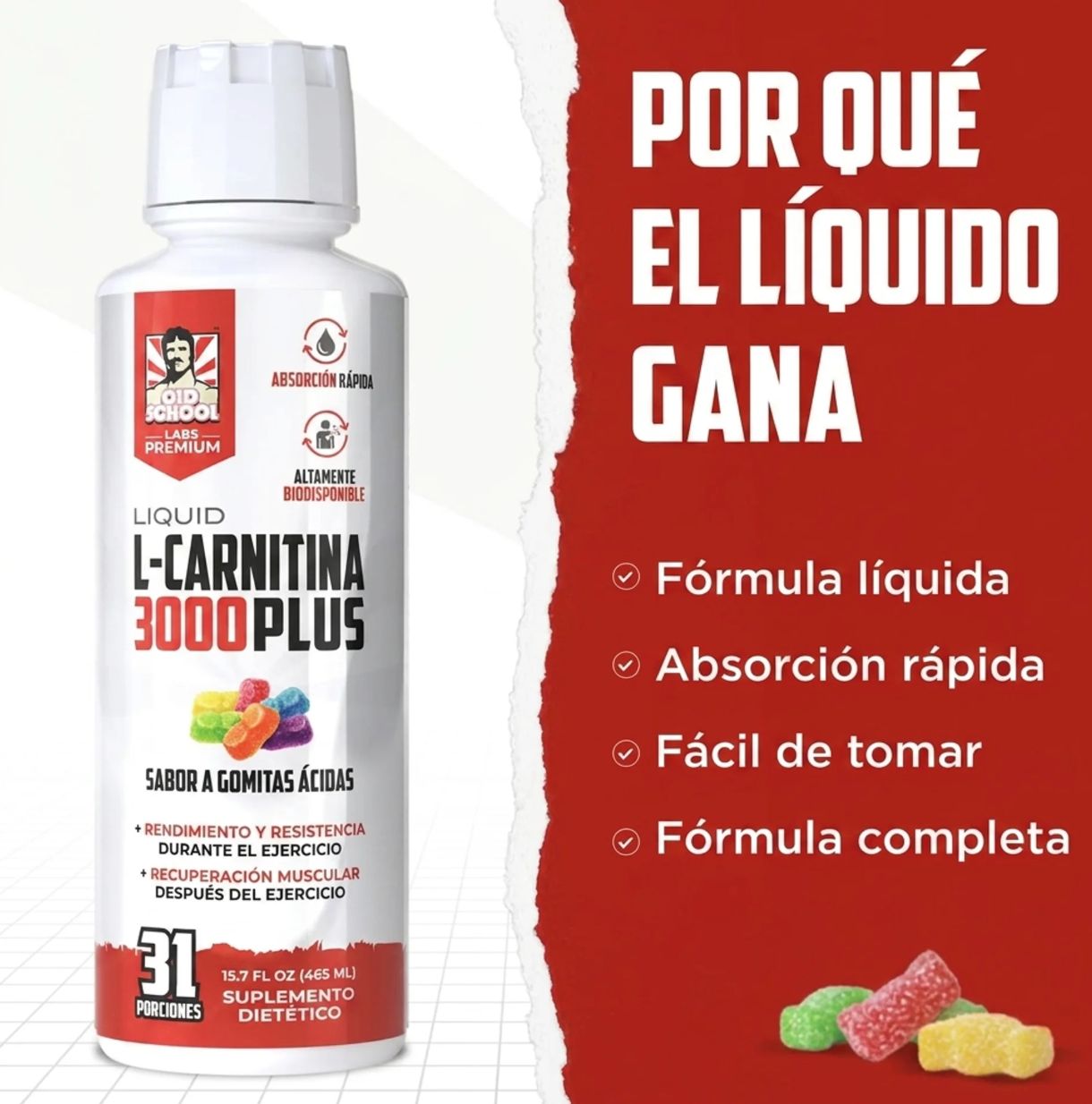 Carnitina Líquida 3000+