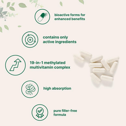 MicroLabs Methylated Multivitamin 240 Pure Capsules