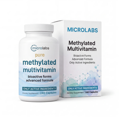 MicroLabs Methylated Multivitamin 240 Pure Capsules