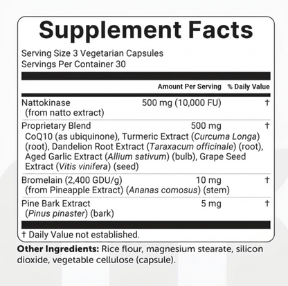 MicroLabs Nattokinase 10,000FU Complex