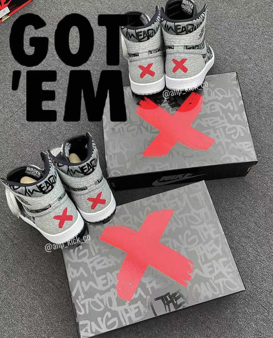 Air Jordan 1 High OG Rebellionaire Black/White-Particle Grey 555088-036