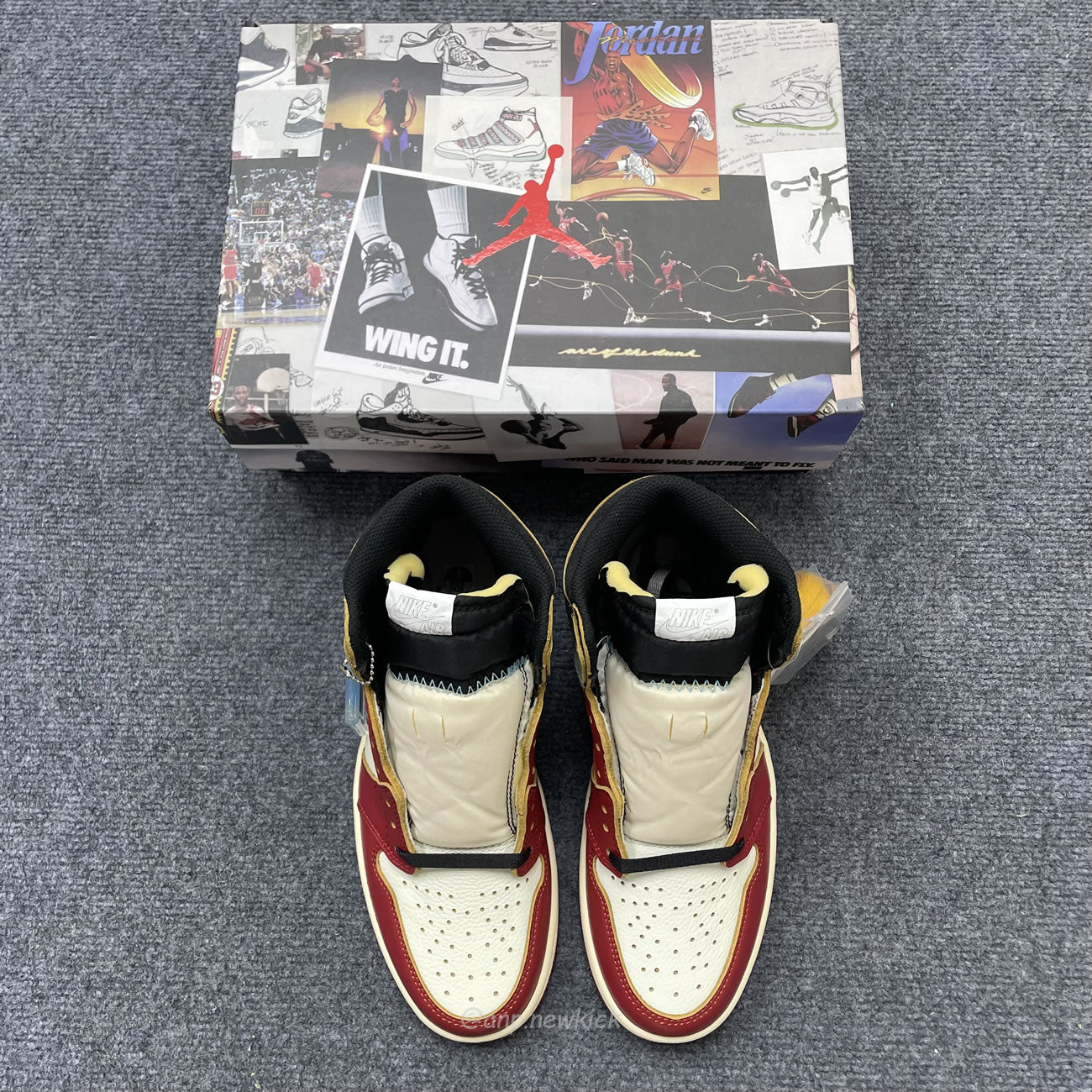 Air Jordan 1 Retro High OG SP Union LA Chicago Shadow HV8563-600