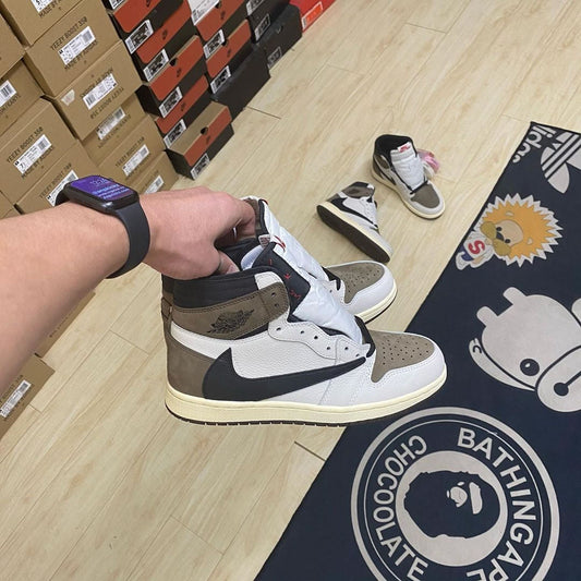 Travis Scott x Air Jordan 1 Retro High Sample 2.0 Brown Cactus Jack First Look