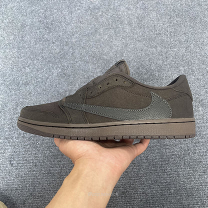Travis Scott x Air Jordan 1 Low OG Velvet Brown DM7866-202